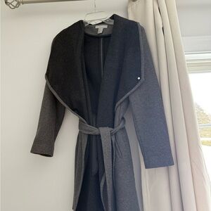 H&M Charcoal Gray Wool Coat
